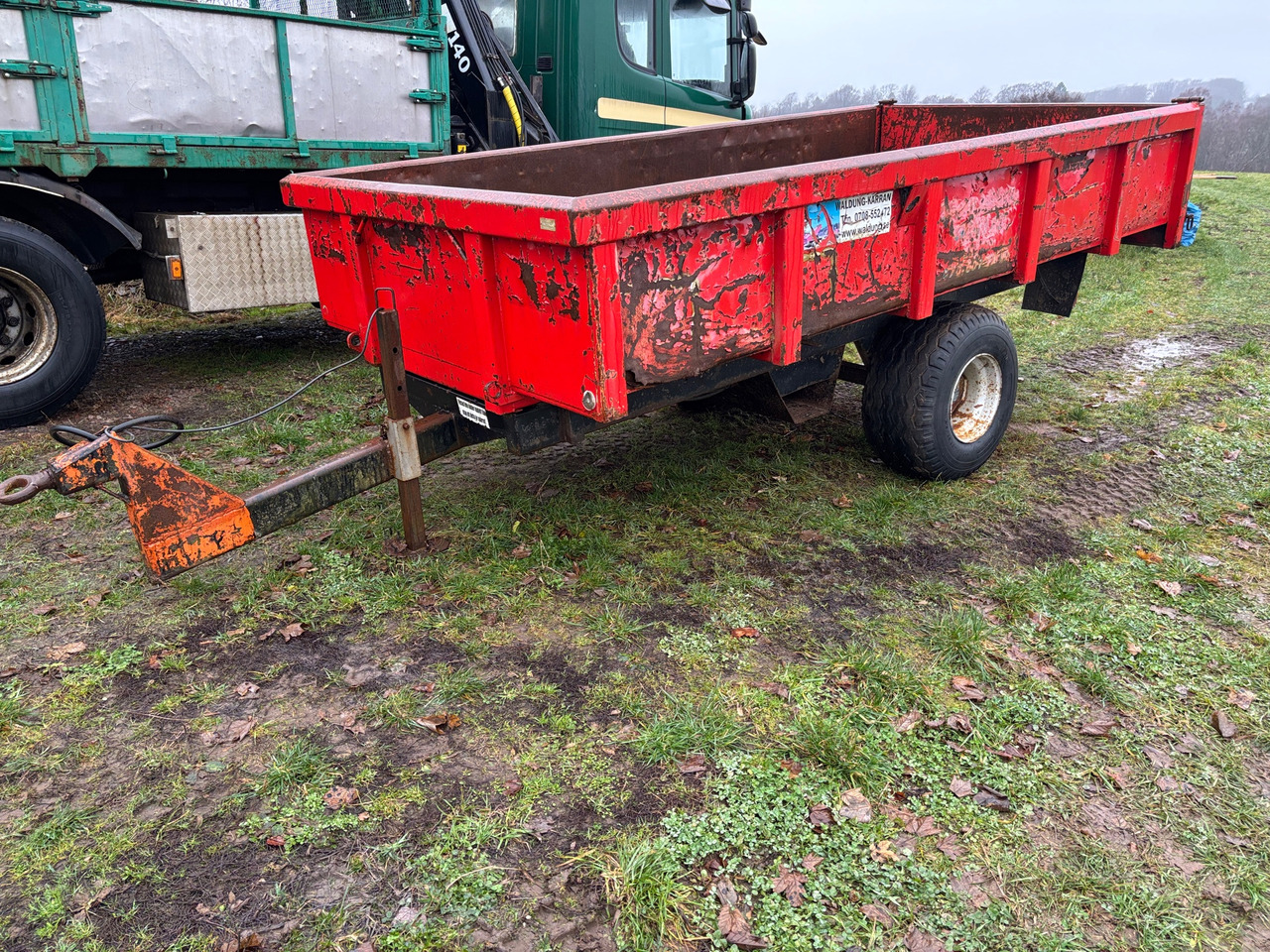 Waldung-kärran - Tipper trailer: picture 1 Waldung-kärran - Tipper trailer: picture 1