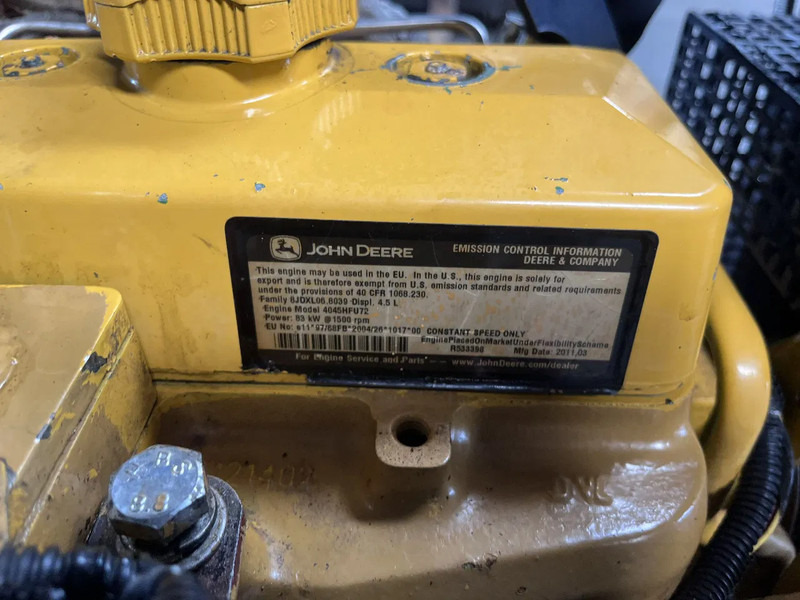 John Deere aggregaat john deere 97 kva - Generator set: picture 5 John Deere aggregaat john deere 97 kva - Generator set: picture 5