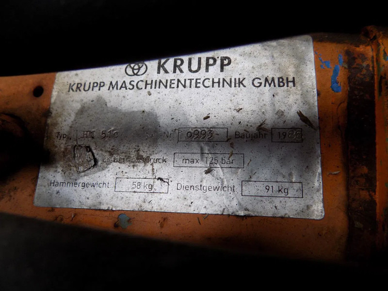 Krupp steenbreker-rock crusher - Drilling rig: picture 4 Krupp steenbreker-rock crusher - Drilling rig: picture 4