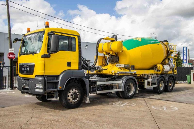 DE BUF BETON MIXER/MALAXEUR/MISCHER 10M3 - Concrete mixer semi-trailer: picture 4 DE BUF BETON MIXER/MALAXEUR/MISCHER 10M3 - Concrete mixer semi-trailer: picture 4
