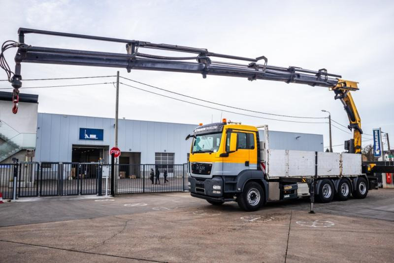 MAN TGS 35.440 BL - PK 42002-SH/6xhydr. - Dropside/ Flatbed truck, Crane truck: picture 1 MAN TGS 35.440 BL - PK 42002-SH/6xhydr. - Dropside/ Flatbed truck, Crane truck: picture 1