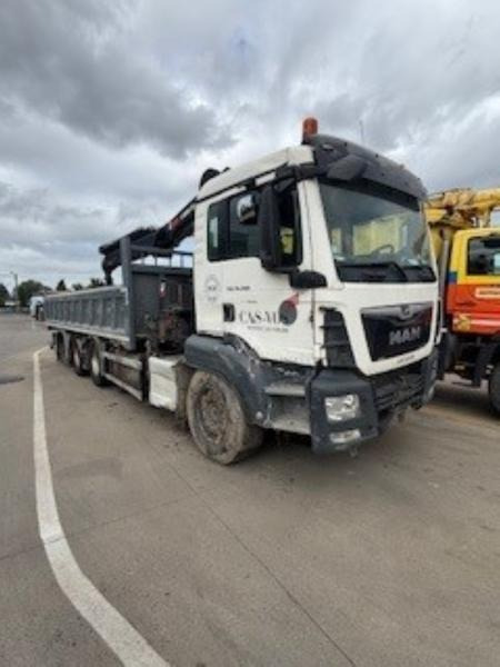 MAN TGS 35.460 BL - HIAB X-HIDUO 228 E-3 - Tipper, Crane truck: picture 2 MAN TGS 35.460 BL - HIAB X-HIDUO 228 E-3 - Tipper, Crane truck: picture 2