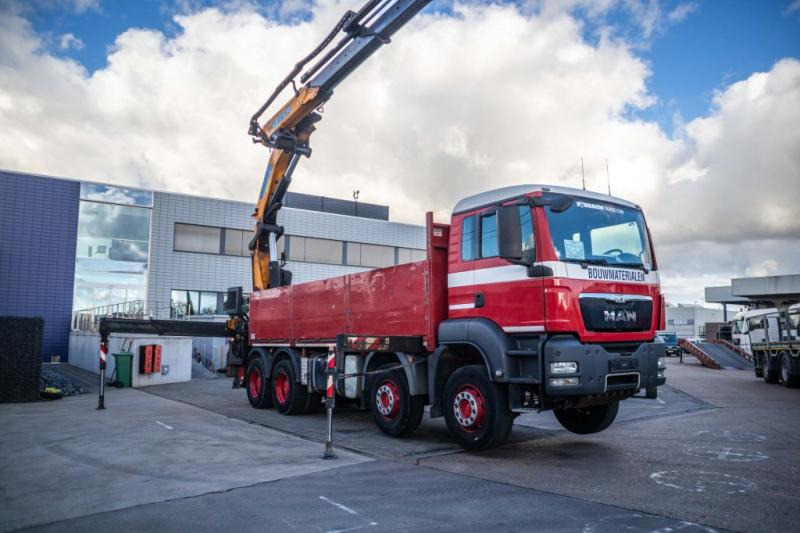 MAN TGS 41.400 BB + EFFER 525/6x+JIB 6x - Dropside/ Flatbed truck, Crane truck: picture 4 MAN TGS 41.400 BB + EFFER 525/6x+JIB 6x - Dropside/ Flatbed truck, Crane truck: picture 4
