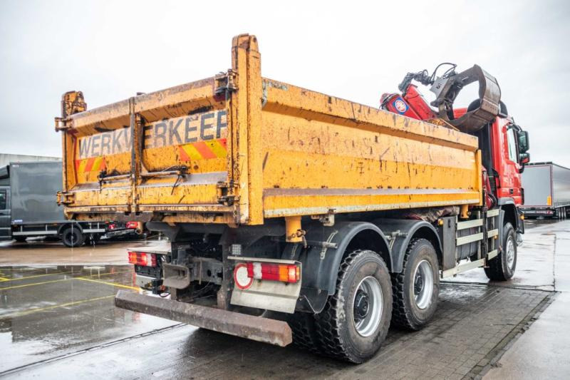 Mercedes ACTROS 3344 AK - HMF1643 Z2 - Tipper, Crane truck: picture 4 Mercedes ACTROS 3344 AK - HMF1643 Z2 - Tipper, Crane truck: picture 4