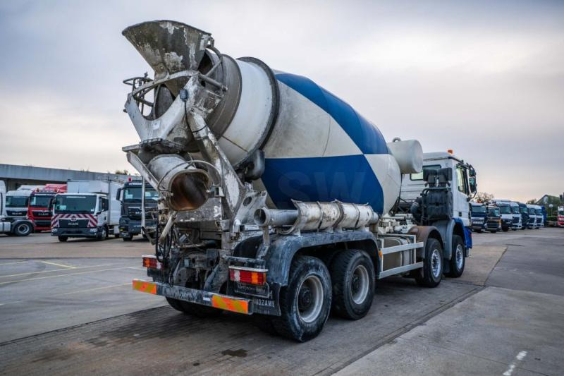 Mercedes ACTROS 4141 BB-MP2 + MIXER 9M3 - Concrete mixer truck: picture 4 Mercedes ACTROS 4141 BB-MP2 + MIXER 9M3 - Concrete mixer truck: picture 4