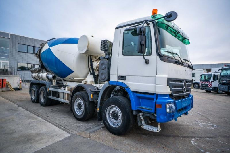 Mercedes ACTROS 4141 BB-MP2 + MIXER 9M3 - Concrete mixer truck: picture 2 Mercedes ACTROS 4141 BB-MP2 + MIXER 9M3 - Concrete mixer truck: picture 2