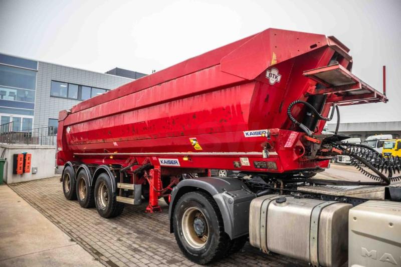ROBUSTE-KAISER KIPPER - HYRD. DEUR-30m3 - Tipper semi-trailer: picture 2 ROBUSTE-KAISER KIPPER - HYRD. DEUR-30m3 - Tipper semi-trailer: picture 2