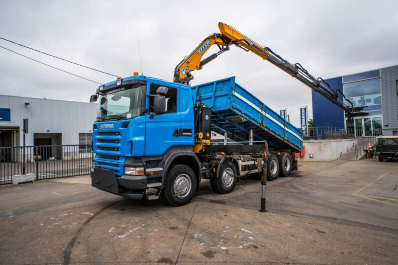 Scania R400 - EFFER 210-4S - Tipper, Crane truck: picture 1 Scania R400 - EFFER 210-4S - Tipper, Crane truck: picture 1