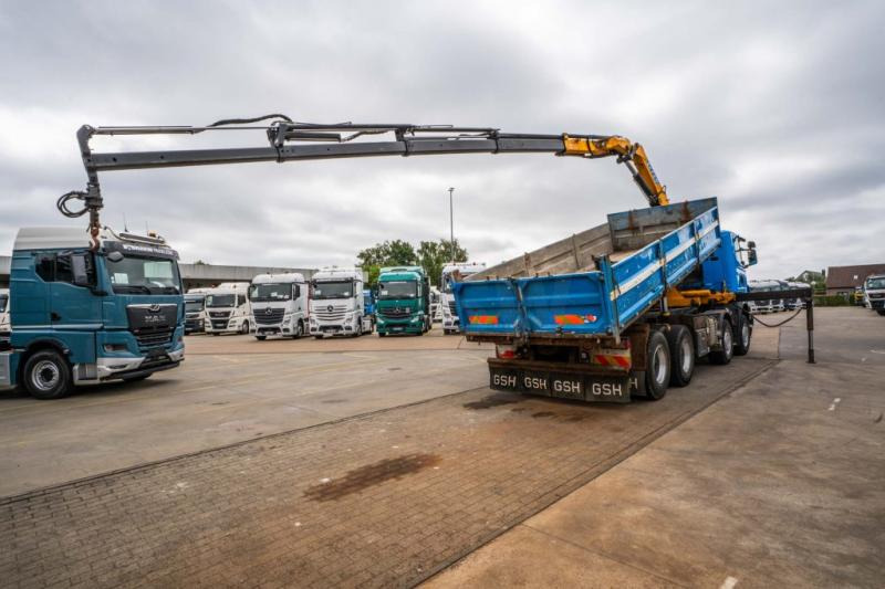 Scania R400 - EFFER 210-4S - Tipper, Crane truck: picture 4 Scania R400 - EFFER 210-4S - Tipper, Crane truck: picture 4