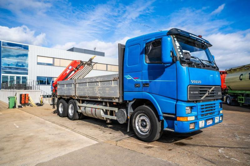 Volvo FH 12-340 - HMF 2420 K6 (2012) - Dropside/ Flatbed truck, Crane truck: picture 2 Volvo FH 12-340 - HMF 2420 K6 (2012) - Dropside/ Flatbed truck, Crane truck: picture 2