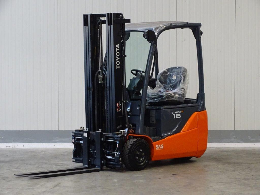 Toyota 8FBEK16T - DEMO - TRIPLEX - Electric forklift: picture 1 Toyota 8FBEK16T - DEMO - TRIPLEX - Electric forklift: picture 1