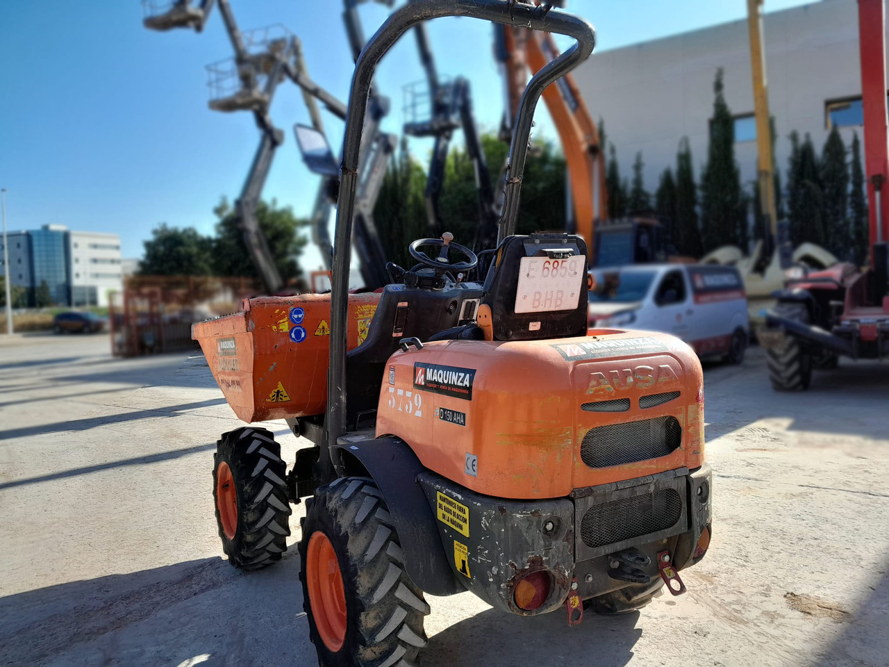 AUSA D150AHA - Mini dumper: picture 2 AUSA D150AHA - Mini dumper: picture 2