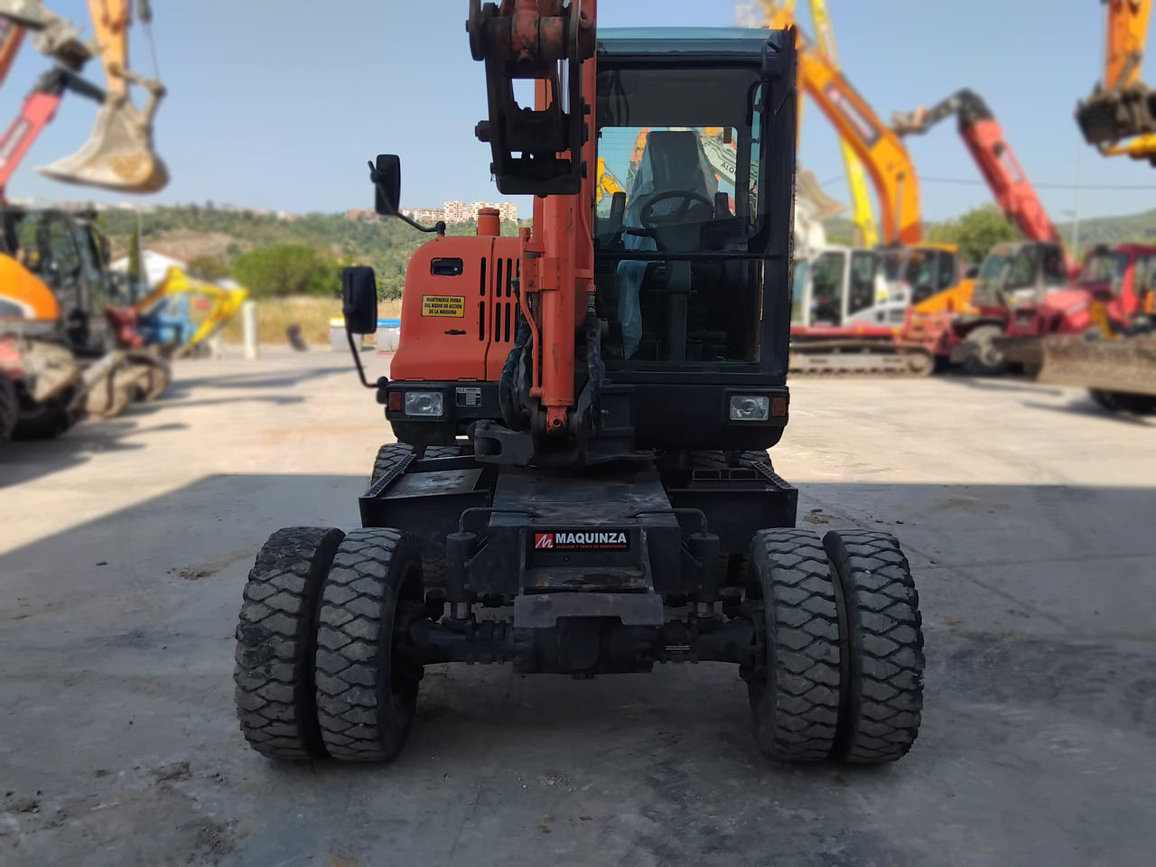 DOOSAN DX55W - Mini excavator: picture 5 DOOSAN DX55W - Mini excavator: picture 5