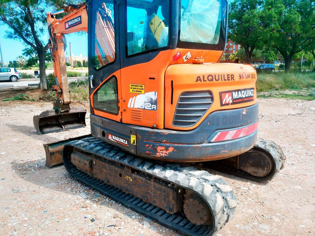 DOOSAN DX62R-3 - Mini excavator: picture 3 DOOSAN DX62R-3 - Mini excavator: picture 3