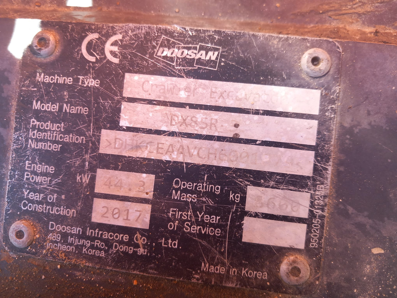 DOOSAN DX85R-3 on lease DOOSAN DX85R-3: picture 13