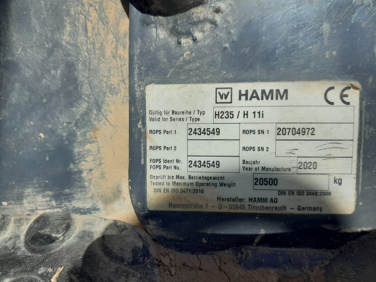 Compactor HAMM H11i: picture 9
