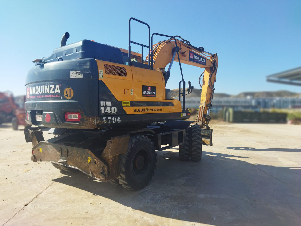HYUNDAI HW140 - Wheel excavator: picture 2 HYUNDAI HW140 - Wheel excavator: picture 2