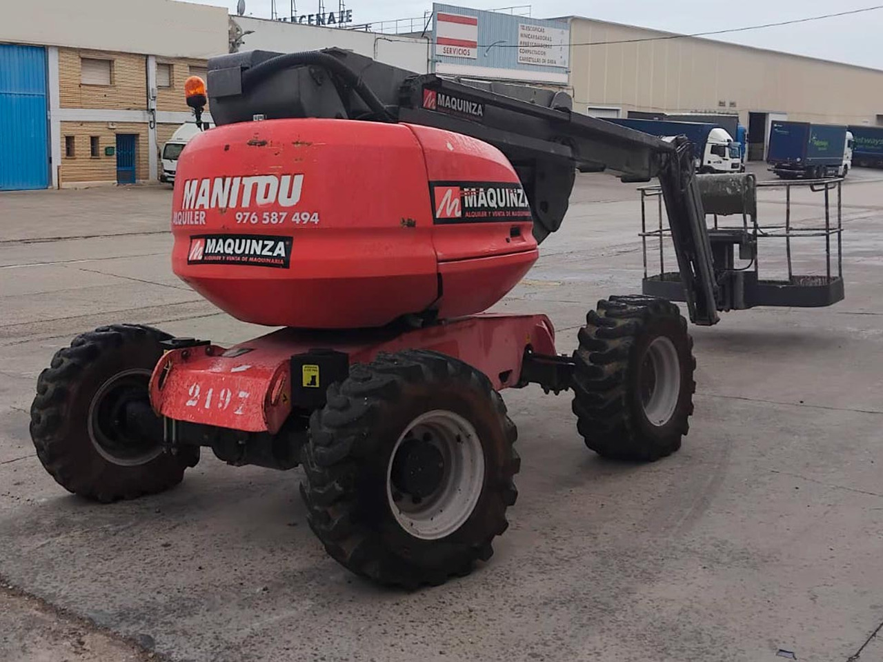 Articulated boom MANITOU 180ATJ: picture 6
