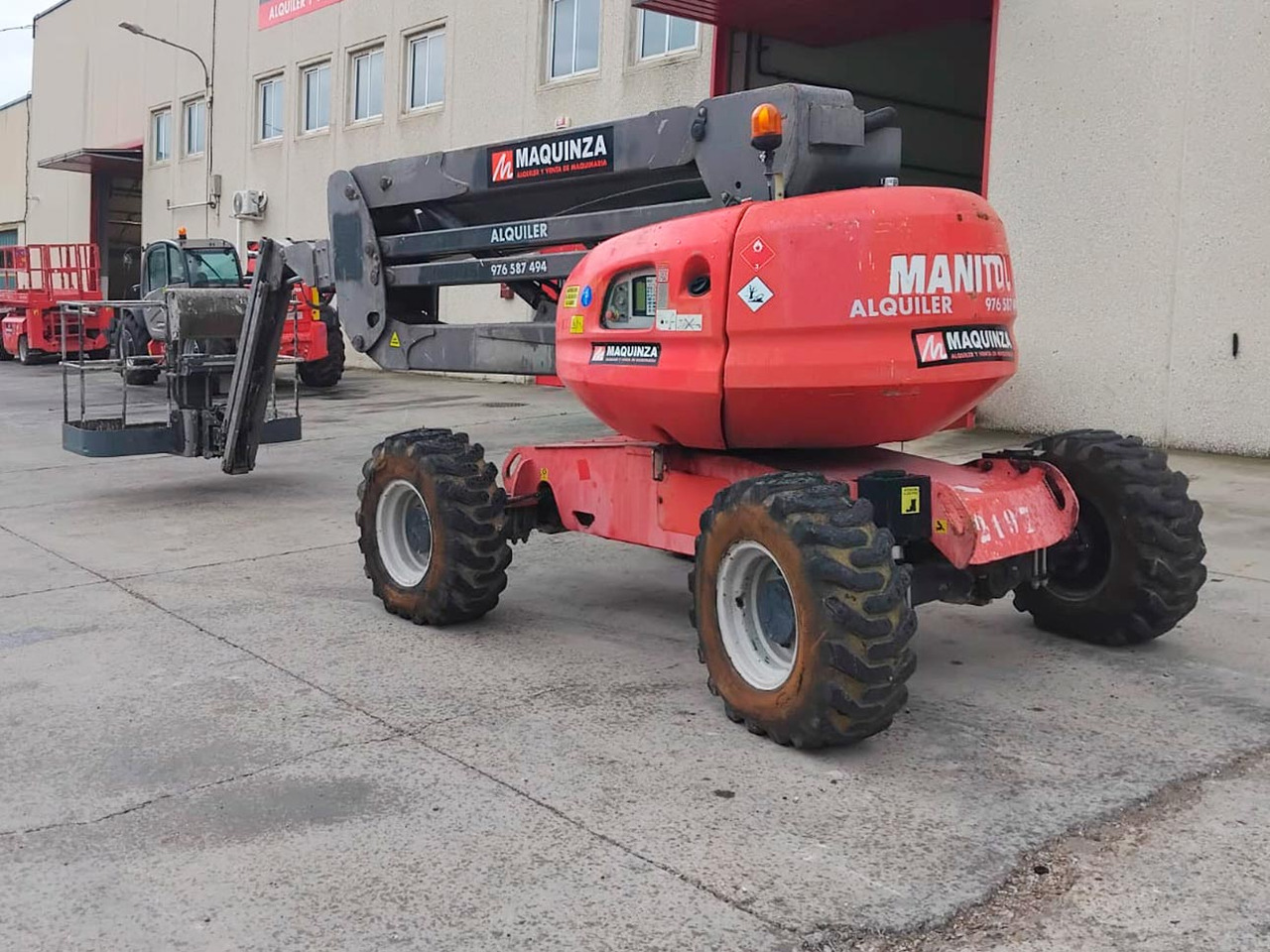 Articulated boom MANITOU 180ATJ: picture 8