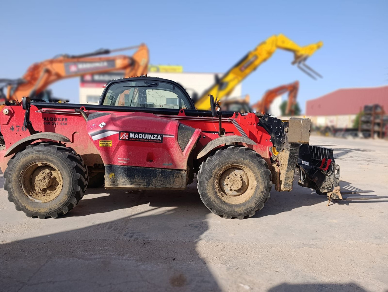 MANITOU MT1840 EASY 75D - Telescopic handler: picture 2 MANITOU MT1840 EASY 75D - Telescopic handler: picture 2