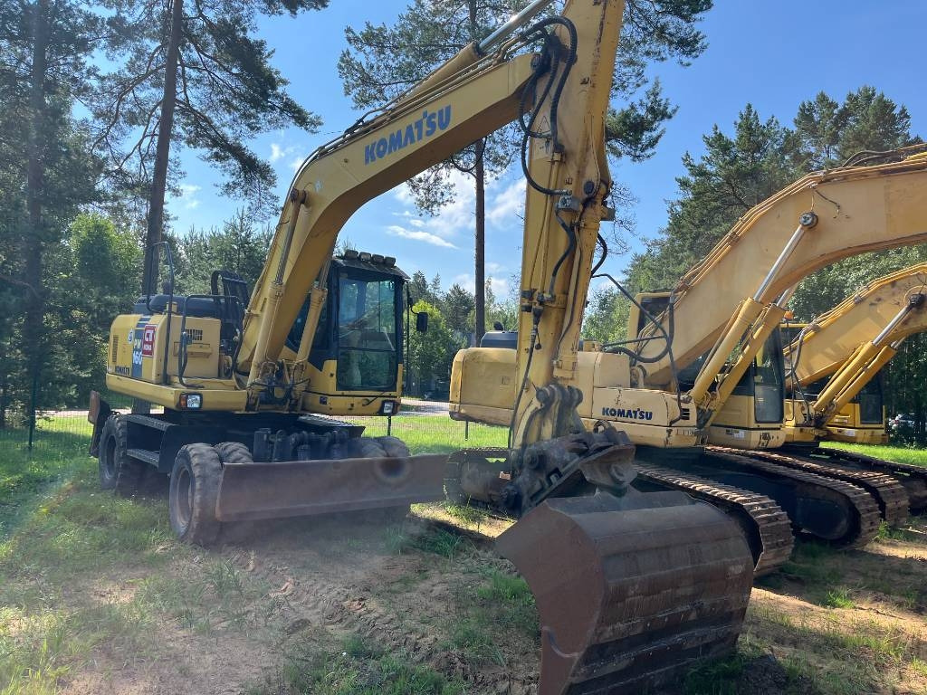 Komatsu PW 160-7 - Wheel excavator: picture 2 Komatsu PW 160-7 - Wheel excavator: picture 2