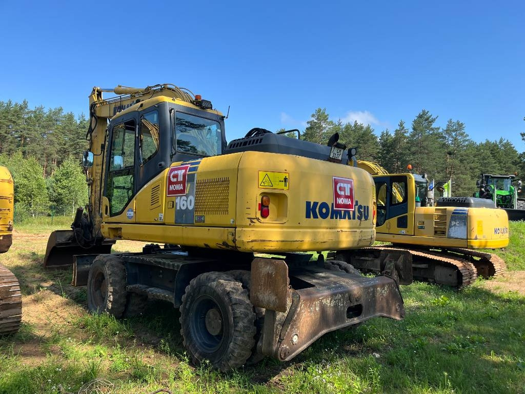 Komatsu PW 160-7 - Wheel excavator: picture 4 Komatsu PW 160-7 - Wheel excavator: picture 4