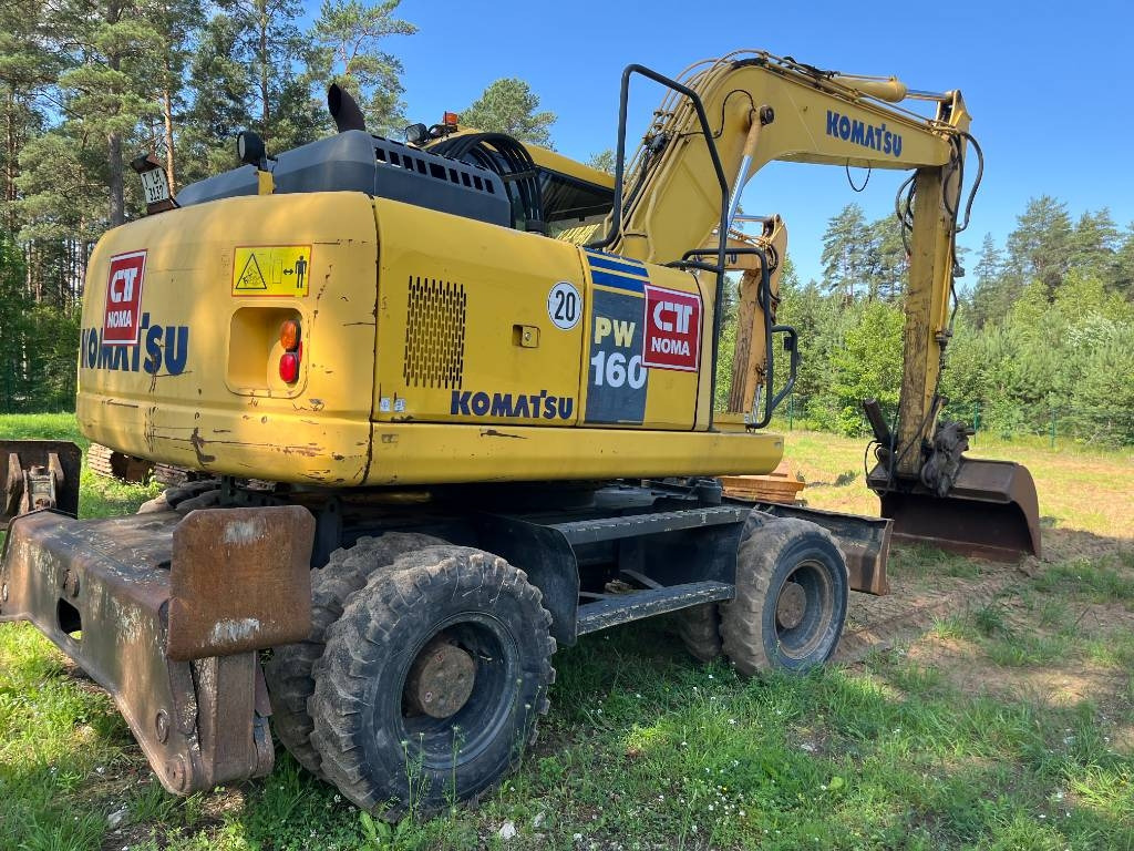 Komatsu PW 160-7 - Wheel excavator: picture 5 Komatsu PW 160-7 - Wheel excavator: picture 5