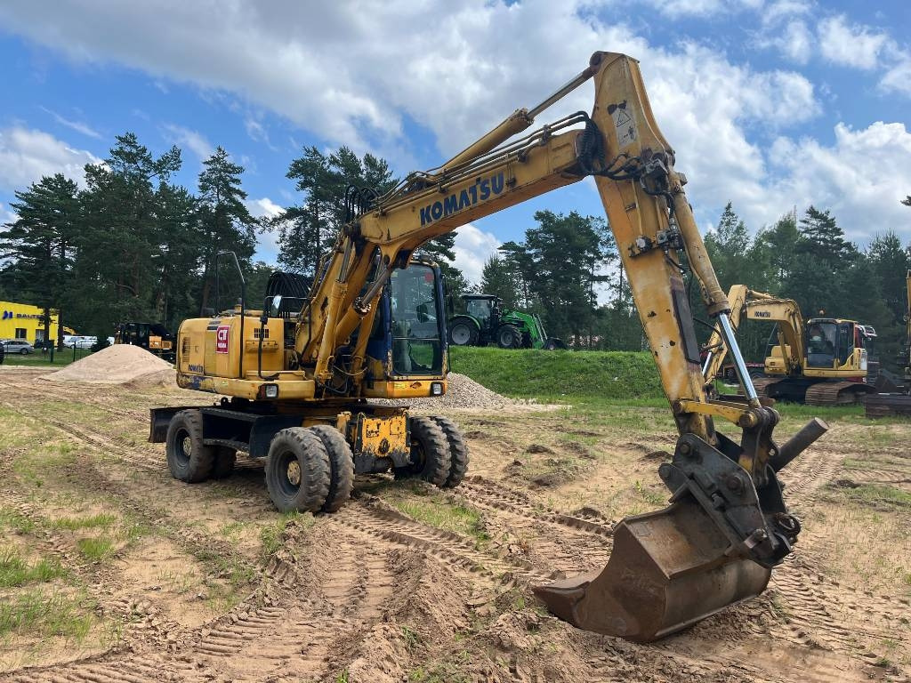 Komatsu PW 160 ES-7K - Wheel excavator: picture 2 Komatsu PW 160 ES-7K - Wheel excavator: picture 2
