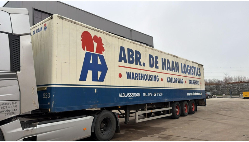 Smit 04/DA 03 (HOLLAND TRAILER / DRUM BRAKES / FREINS TAMBOURS) - Closed box semi-trailer: picture 1 Smit 04/DA 03 (HOLLAND TRAILER / DRUM BRAKES / FREINS TAMBOURS) - Closed box semi-trailer: picture 1