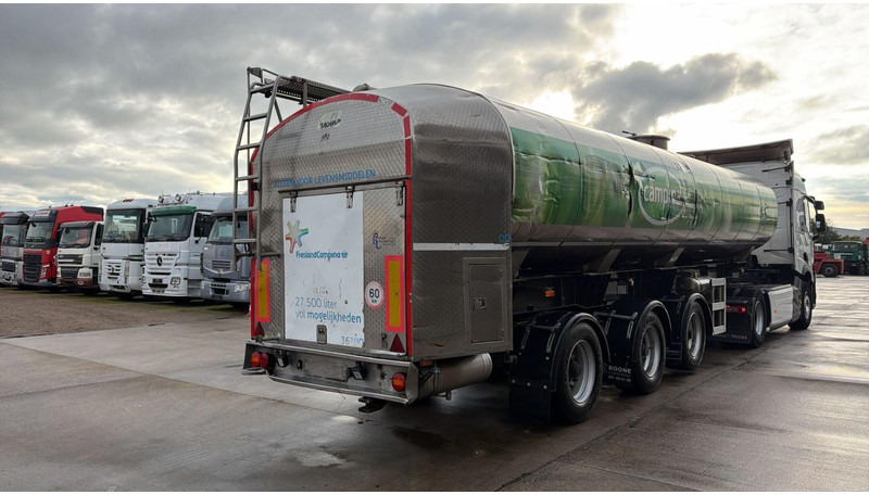 TURBO'S HOET OC/3AT/39 (29500 LITER / MILK / MILCHE / LAIT / WATER / 2X STEERING AXLE / 2X LENKASCHEN) - Tank semi-trailer: picture 3 TURBO'S HOET OC/3AT/39 (29500 LITER / MILK / MILCHE / LAIT / WATER / 2X STEERING AXLE / 2X LENKASCHEN) - Tank semi-trailer: picture 3
