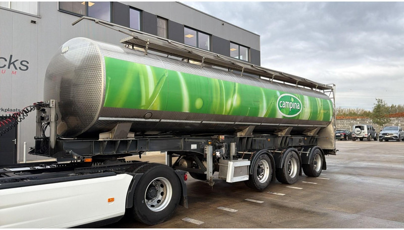TURBO'S HOET OC/3AT/39 (29500 LITER / MILK / MILCHE / LAIT / WATER / 2X STEERING AXLE / 2X LENKASCHEN) - Tank semi-trailer: picture 1 TURBO'S HOET OC/3AT/39 (29500 LITER / MILK / MILCHE / LAIT / WATER / 2X STEERING AXLE / 2X LENKASCHEN) - Tank semi-trailer: picture 1