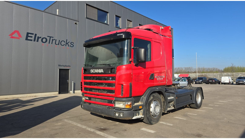 Scania 114 - 380 (PTO / HYDRAULIC PUMP / MANUAL GEARBOX / BOITE MANUELLE / LOW CAB) - Tractor unit: picture 1 Scania 114 - 380 (PTO / HYDRAULIC PUMP / MANUAL GEARBOX / BOITE MANUELLE / LOW CAB) - Tractor unit: picture 1