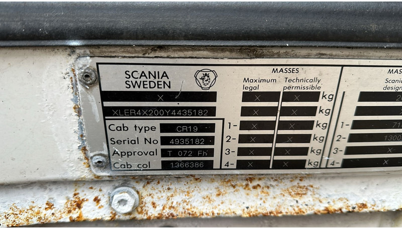 Tractor unit Scania 164 - 480 Topline (MANUAL GEARBOX / RETARDER ): picture 10