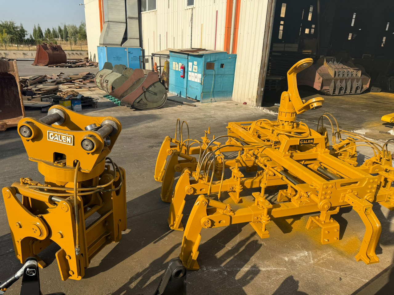 GALEN Rail Handler (Tie Grab) - Grapple for Mobile crane: picture 2 GALEN Rail Handler (Tie Grab) - Grapple for Mobile crane: picture 2
