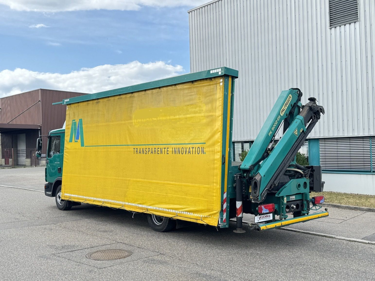 MAN TGL 12.250 Glastransport Kran PK9002 Funk Klima - Crane truck: picture 5 MAN TGL 12.250 Glastransport Kran PK9002 Funk Klima - Crane truck: picture 5