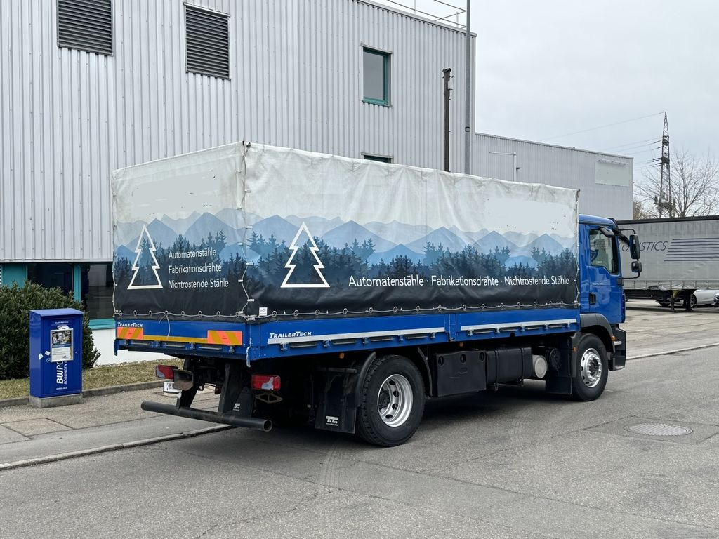 Curtainsider truck MAN TGM 18.340 Pritsche 6m Klima Edscha AHK Autom.: picture 7