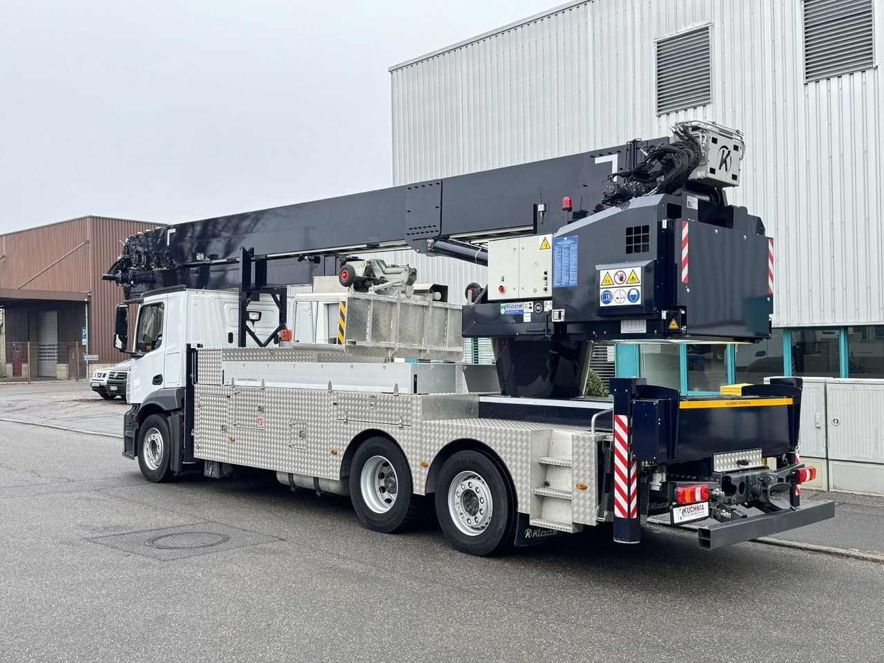 Crane truck Mercedes-Benz Actros 2540 Alukran Klaas K1100 RHX 60m+A-Bühne: picture 11 Crane truck Mercedes-Benz Actros 2540 Alukran Klaas K1100 RHX 60m+A-Bühne: picture 11