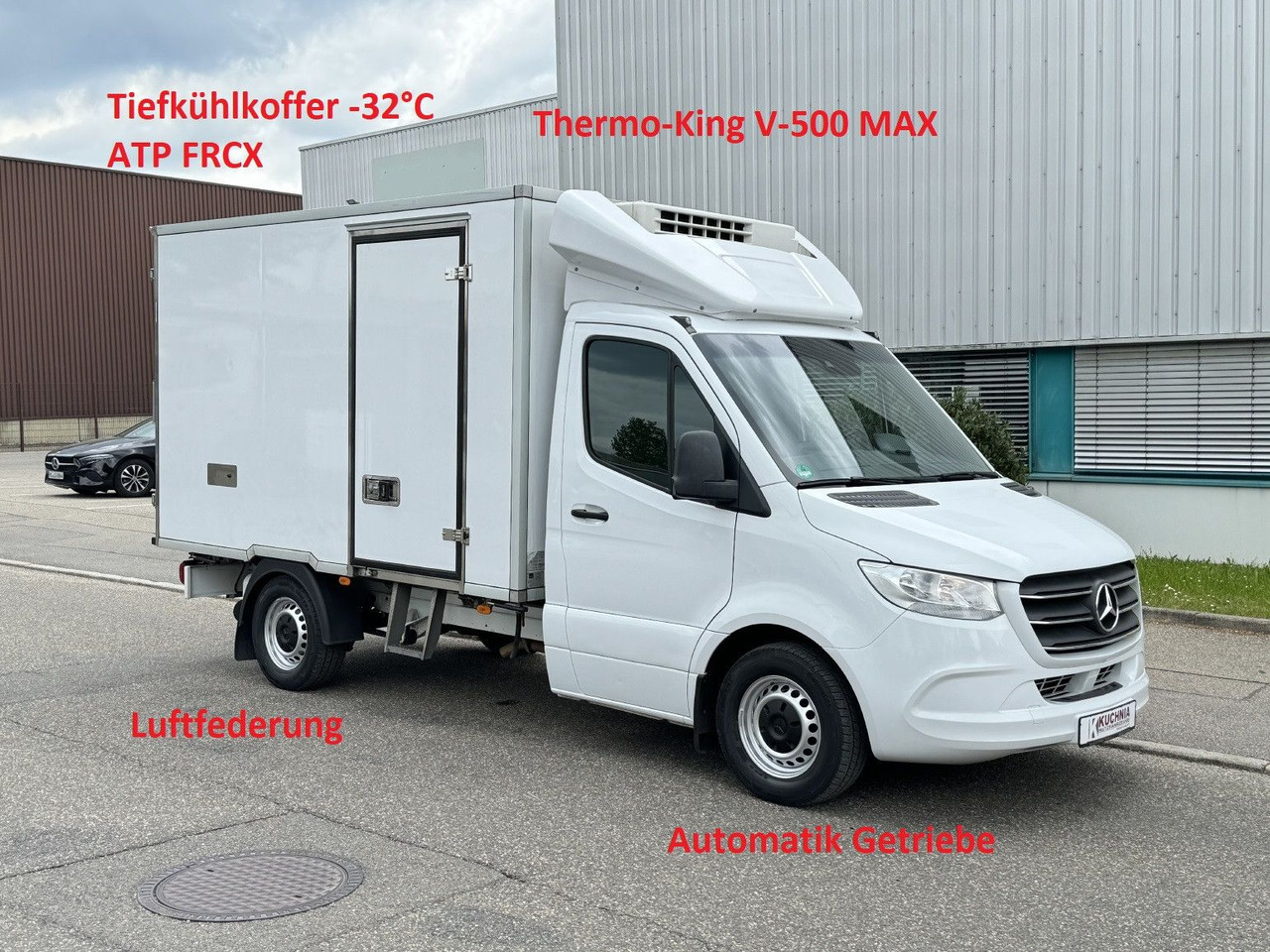 Mercedes-Benz Sprinter 316 Tiefkühl 3,3m TK V-500 MAX Luftgef. - Refrigerated van: picture 1 Mercedes-Benz Sprinter 316 Tiefkühl 3,3m TK V-500 MAX Luftgef. - Refrigerated van: picture 1