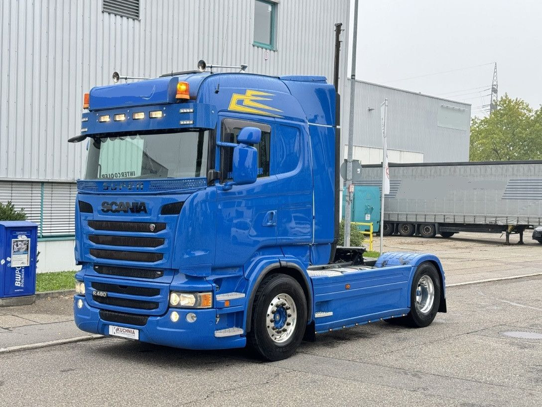 Scania R 480 Retarder Alcoa Schalter TOP Vollluft - Tractor unit: picture 1 Scania R 480 Retarder Alcoa Schalter TOP Vollluft - Tractor unit: picture 1