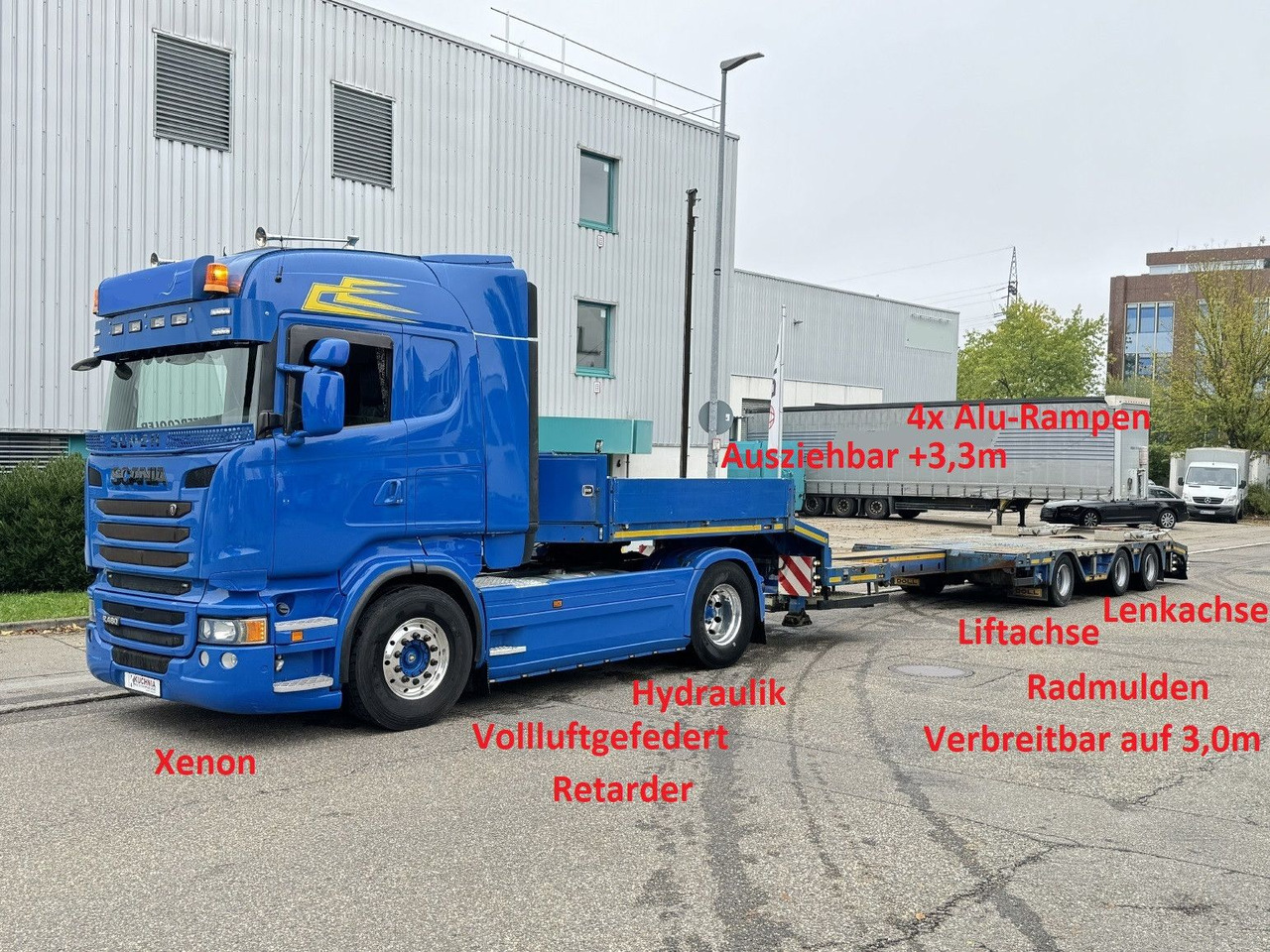 Scania R 480 Retarder Alcoa Schalter TOP Vollluft - Tractor unit: picture 2 Scania R 480 Retarder Alcoa Schalter TOP Vollluft - Tractor unit: picture 2