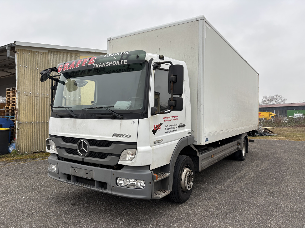Mercedes-Benz Atego 1229L - Box truck: picture 1 Mercedes-Benz Atego 1229L - Box truck: picture 1