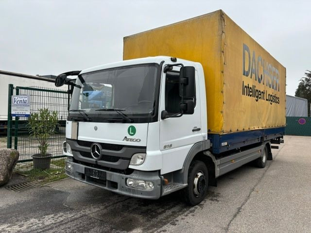 Mercedes-Benz Atego II 818L, Euro-5, Klima, LBW - Curtainsider truck: picture 1 Mercedes-Benz Atego II 818L, Euro-5, Klima, LBW - Curtainsider truck: picture 1