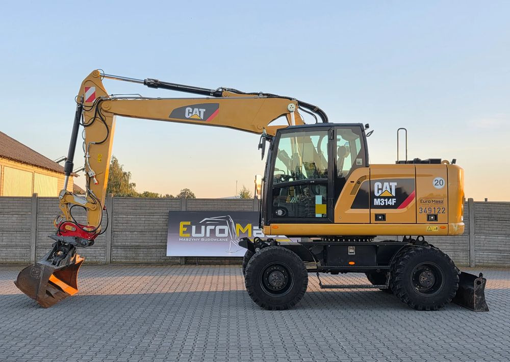 Caterpillar M314F, 2018 ROK, 4200 MTH, 2 ŁYŻKI - Wheel excavator: picture 2 Caterpillar M314F, 2018 ROK, 4200 MTH, 2 ŁYŻKI - Wheel excavator: picture 2