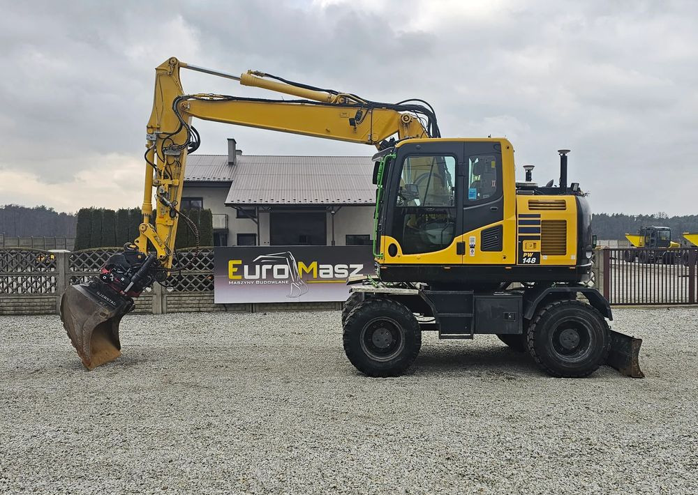 Komatsu PW 148-10, 2016 ROK, SYSTEM LEICA 3D - Wheel excavator: picture 2 Komatsu PW 148-10, 2016 ROK, SYSTEM LEICA 3D - Wheel excavator: picture 2