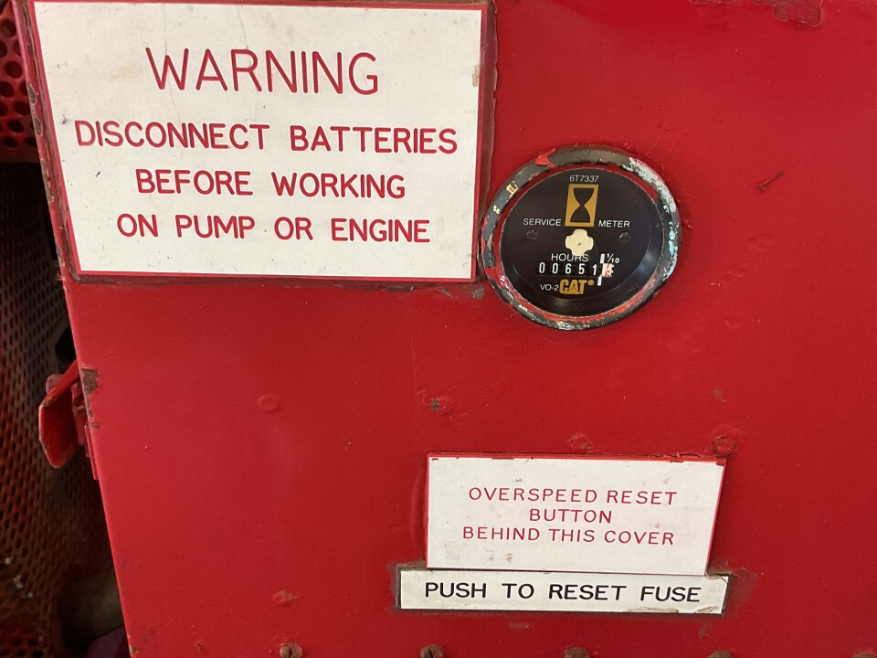 Caterpillar 3412, power unit/waterpump (1) - Other machinery: picture 3 Caterpillar 3412, power unit/waterpump (1) - Other machinery: picture 3
