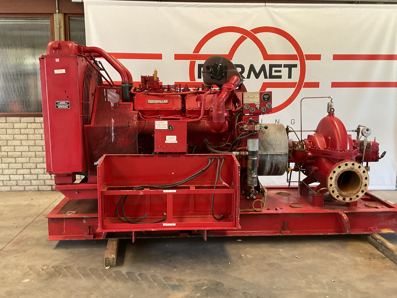 Caterpillar 3412, power unit/waterpump (2) - Other machinery: picture 1 Caterpillar 3412, power unit/waterpump (2) - Other machinery: picture 1