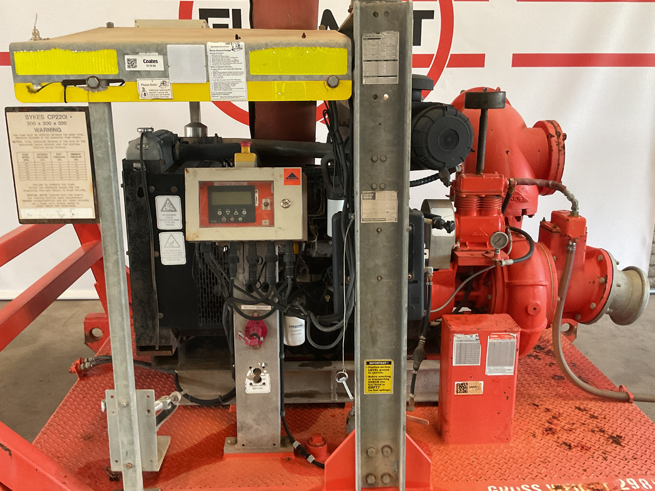 Sykes CP220i water pump, very complete. Perkins powered water pump. - Water pump: picture 3 Sykes CP220i water pump, very complete. Perkins powered water pump. - Water pump: picture 3