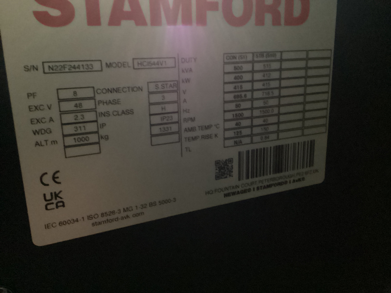Volvo 515KVA generatorset Kohler. Brand New. - Generator set: picture 5 Volvo 515KVA generatorset Kohler. Brand New. - Generator set: picture 5