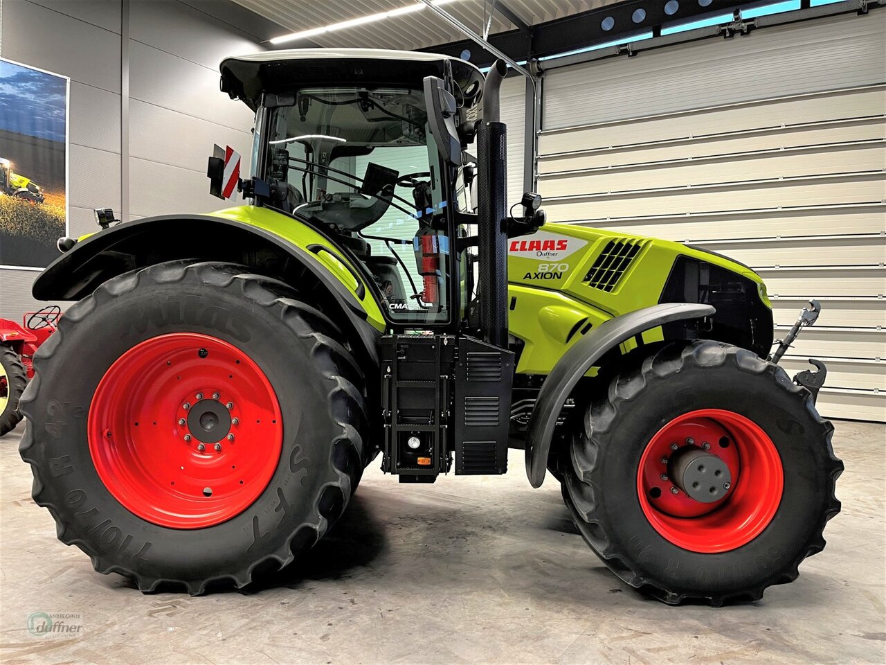 Farm tractor CLAAS Axion 870 CMATIC CEBIS: picture 1