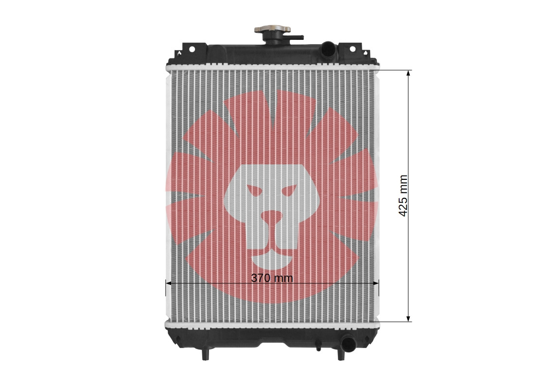 CASE NEW HOLLAND KOBELCO CX20B CX22B CX26B CX27B CX30B E20 E22 E26 E27 E26B E29B SK20SR SK27SR - Radiator for Mini excavator: picture 3 CASE NEW HOLLAND KOBELCO CX20B CX22B CX26B CX27B CX30B E20 E22 E26 E27 E26B E29B SK20SR SK27SR - Radiator for Mini excavator: picture 3